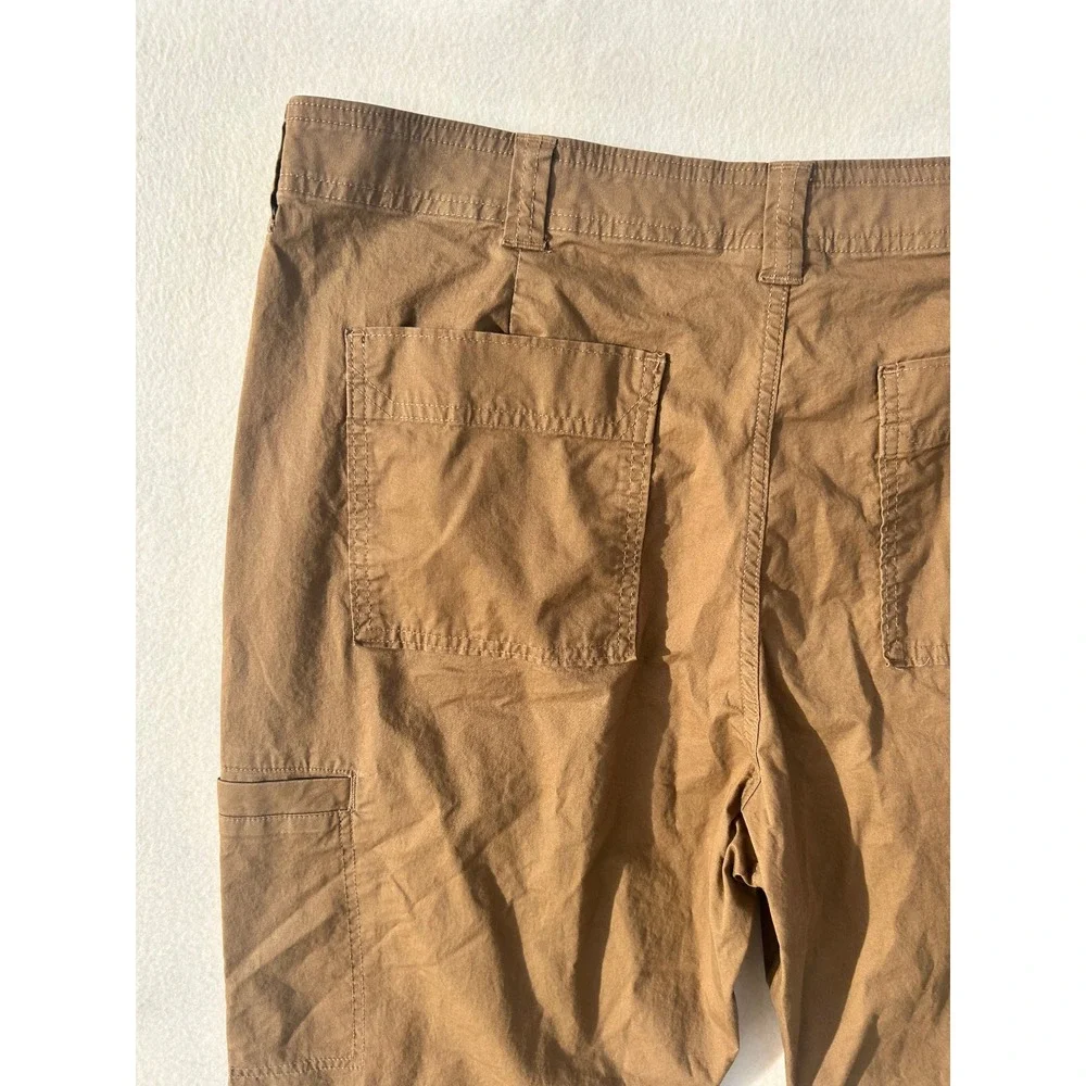Columbia Mens Hiking Pants Brown Utility Cargo Straight‎ Leg Outdoor 38x28